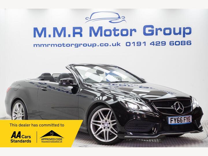 Mercedes-Benz E Class 3.0 E350d V6 AMG Line Edition Cabriolet G-Tronic+ Euro 6 (s/s) 2dr