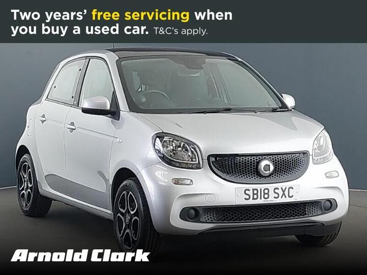 Smart Forfour 1.0 Prime (Premium) Twinamic Euro 6 (s/s) 5dr
