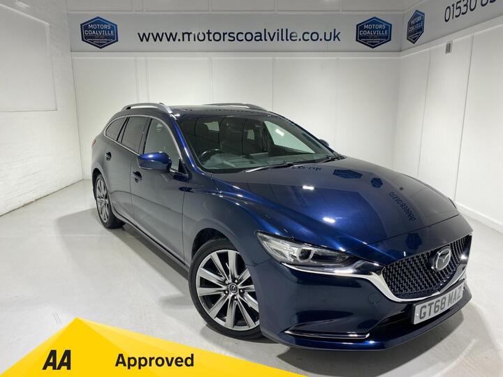Mazda 6 2.2 SKYACTIV-D GT Sport Nav+ Tourer Auto Euro 6 (s/s) 5dr
