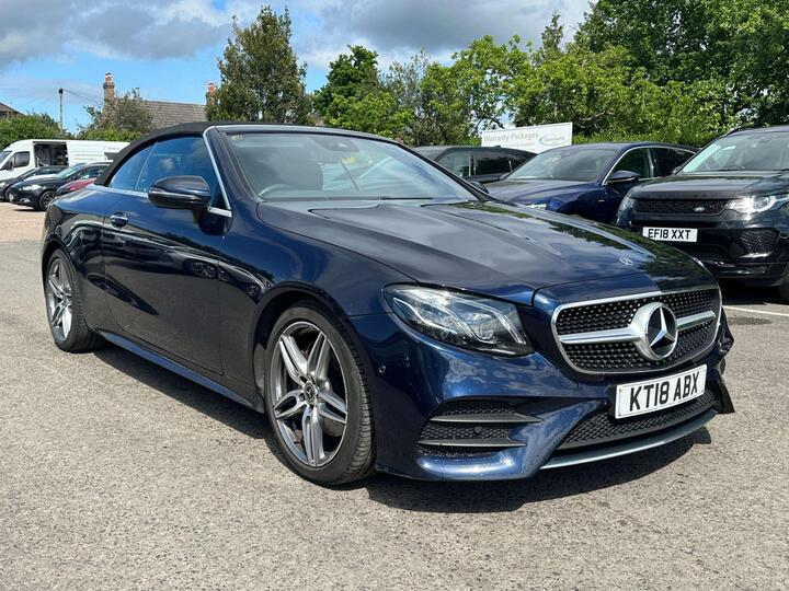 Mercedes-Benz E-CLASS 2.0 E220d AMG Line (Premium Plus) Cabriolet G-Tronic+ Euro 6 (s/s) 2dr