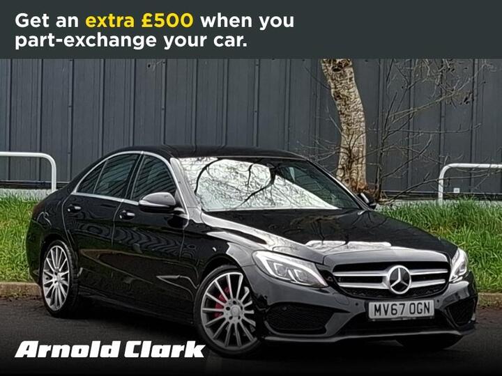 Mercedes-Benz C Class 2.1 C250d AMG Line G-Tronic+ Euro 6 (s/s) 4dr