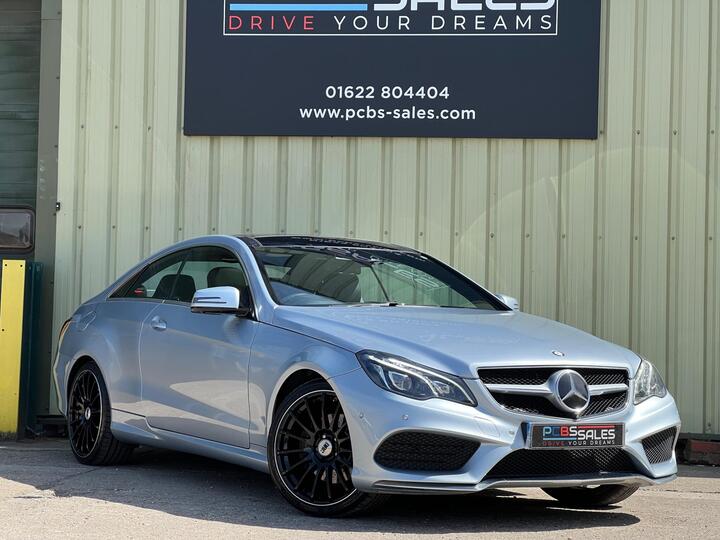 Mercedes-Benz E Class 3.0 E350d V6 BlueTEC AMG Sport G-Tronic+ Euro 6 (s/s) 2dr Mercedes-Benz E Class 3.0 E350d V6 BlueTEC AMG Sport G-Tronic+ Euro 6 (s/s) 2dr