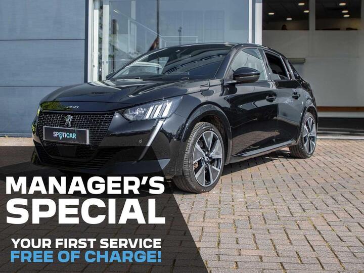 Peugeot E-208 50kWh GT Premium Auto 5dr (7kW Charger)