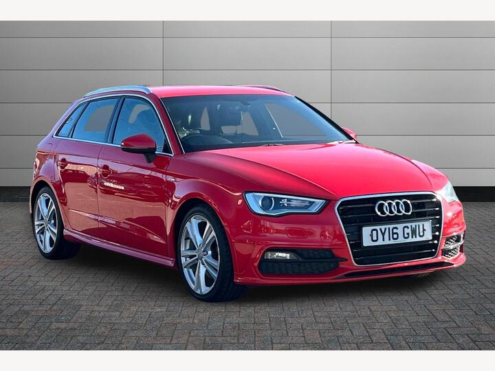 Audi A3 2.0 TDI S Line Sportback S Tronic Quattro Euro 6 (s/s) 5dr (Nav)