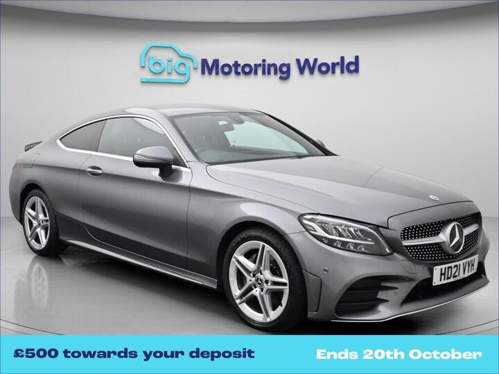 Mercedes-Benz C Class 2.0 C220d AMG Line Edition G-Tronic+ Euro 6 (s/s) 2dr