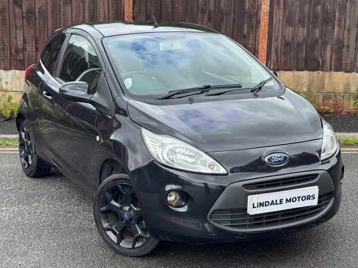 Ford Ka 1.2 Zetec Black Edition Euro 6 (s/s) 3dr