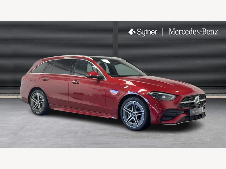 Mercedes-Benz C CLASS 2.0 C300e 25.4kWh AMG Line (Premium Plus) G-Tronic+ Euro 6 (s/s) 5dr Mercedes-Benz C CLASS 2.0 C300e 25.4kWh AMG Line (Premium Plus) G-Tronic+ Euro 6 (s/s) 5dr