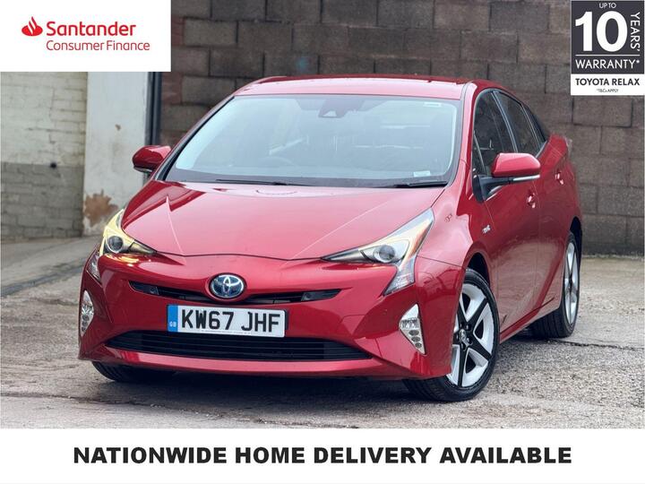 Toyota Prius 1.8 VVT-h Excel CVT Euro 6 (s/s) 5dr (15in Alloy)