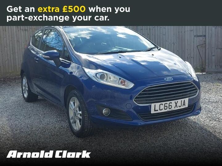 Ford Fiesta 1.0T EcoBoost Zetec Euro 6 (s/s) 3dr
