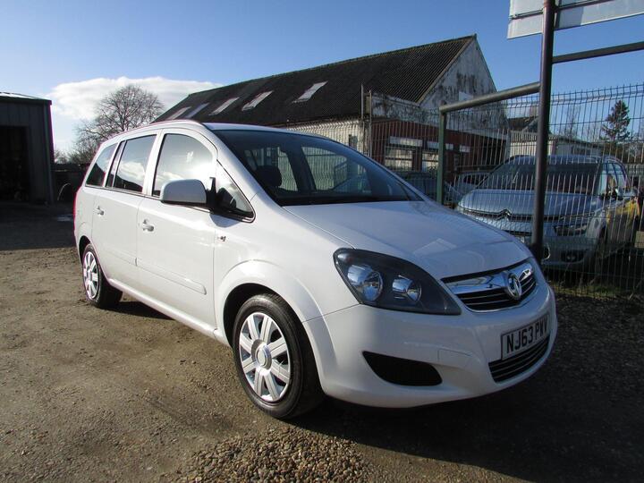 Vauxhall Zafira 1.6 16V Exclusiv Euro 5 5dr