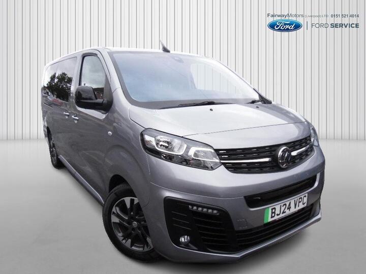 Vauxhall VIVARO LIFE ELECTRIC MPV 50kWh Ultimate Auto LWB 5dr (8 Seat, 11kW Charger)
