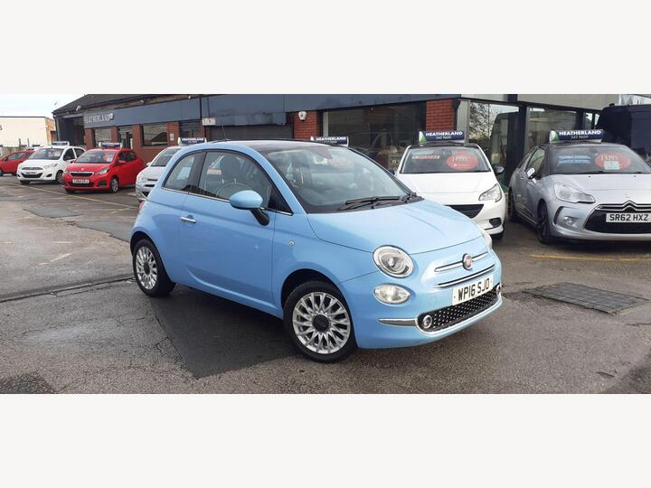 Fiat 500 1.2 Lounge Euro 6 (s/s) 3dr