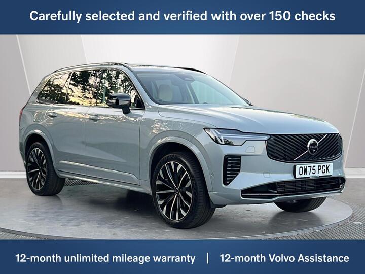 Volvo XC90 2.0 T8 18.8kWh Ultra Dark Auto 4WD Euro 6 (s/s) 5dr