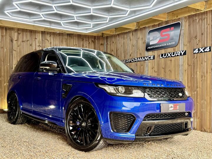 Land Rover Range Rover Sport 5.0 V8 SVR Auto 4WD Euro 6 (s/s) 5dr
