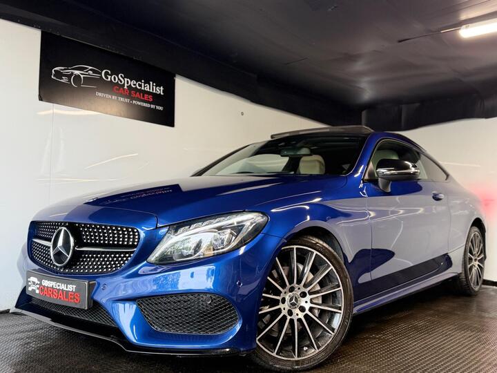 Mercedes-Benz C Class 2.0 C200 AMG Line (Premium Plus) G-Tronic+ 4MATIC Euro 6 (s/s) 2dr