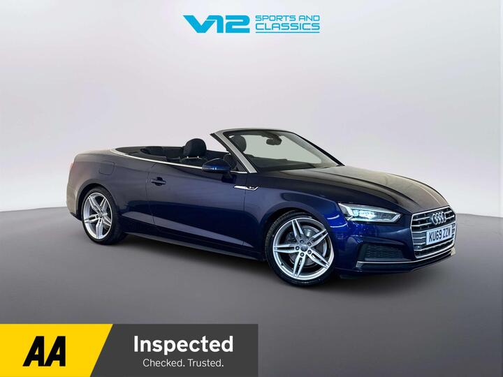 Audi A5 Cabriolet 2.0 TFSI 40 S Line S Tronic Euro 6 (s/s) 2dr