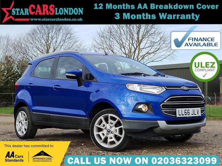 Ford EcoSport 1.0T EcoBoost Titanium 2WD Euro 5 (s/s) 5dr