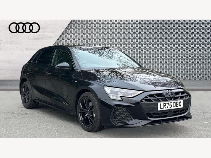 Audi A3 1.5 TFSIe Black Edition Sportback S Tronic Euro 6 (s/s) 5dr 17.9kWh