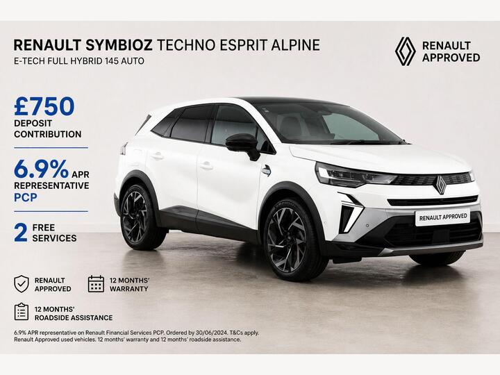 Renault Symbioz 1.6 E-TECH Techno Esprit Alpine Auto Euro 6 (s/s) 5dr