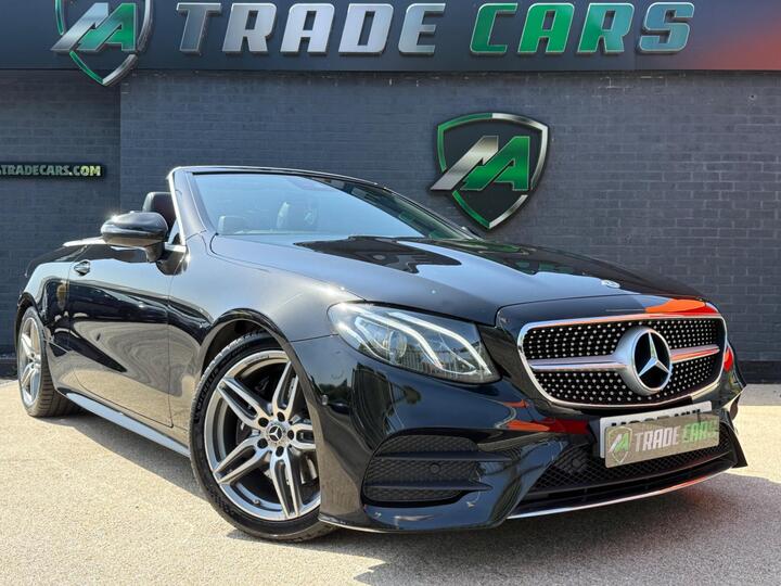Mercedes-Benz E Class 2.0 E220d AMG Line (Premium) Cabriolet G-Tronic+ Euro 6 (s/s) 2dr