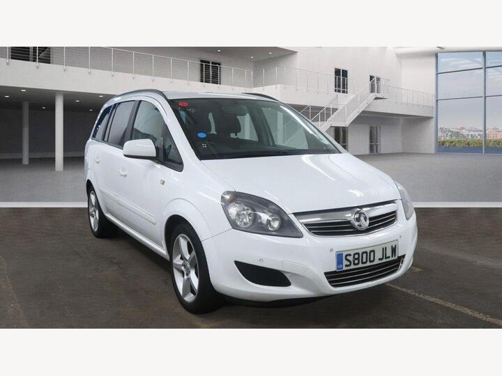 Vauxhall Zafira 1.6 16V Exclusiv Euro 5 5dr