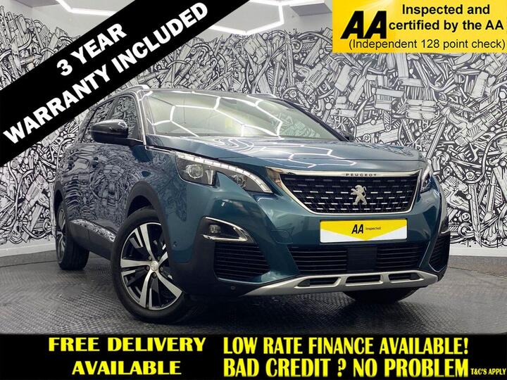Peugeot 5008 1.5 BlueHDi GT Line EAT Euro 6 (s/s) 5dr Peugeot 5008 1.5 BlueHDi GT Line EAT Euro 6 (s/s) 5dr