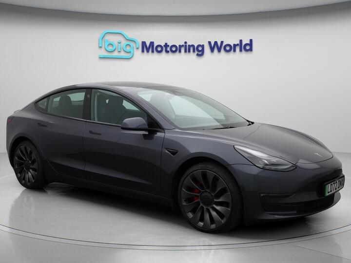 Tesla Model 3 (Dual Motor) Performance Auto 4WDE 4dr (Performance Upgrade)