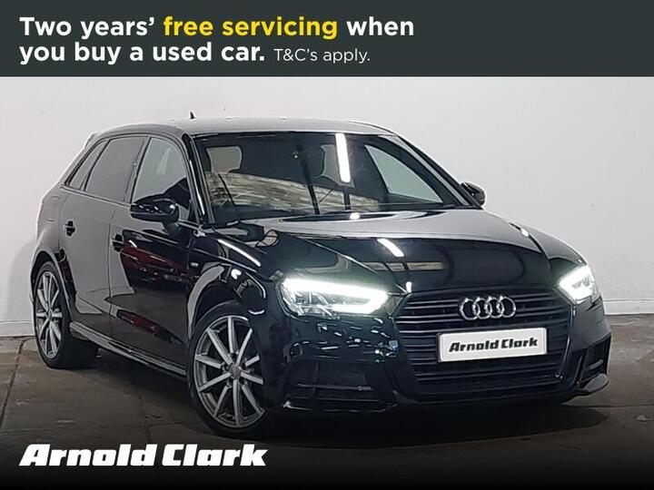 Audi A3 1.0 TFSI 30 Black Edition Sportback Euro 6 (s/s) 5dr