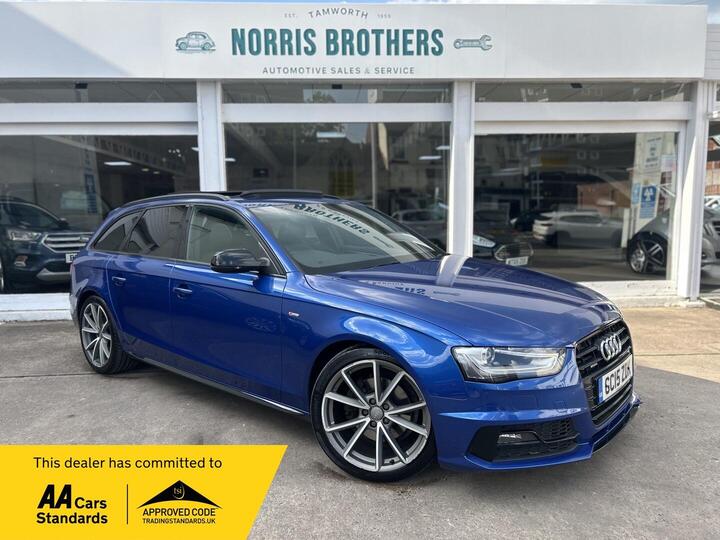 Audi A4 Avant 2.0 TDI Black Edition Quattro Euro 6 (s/s) 5dr (Nav)
