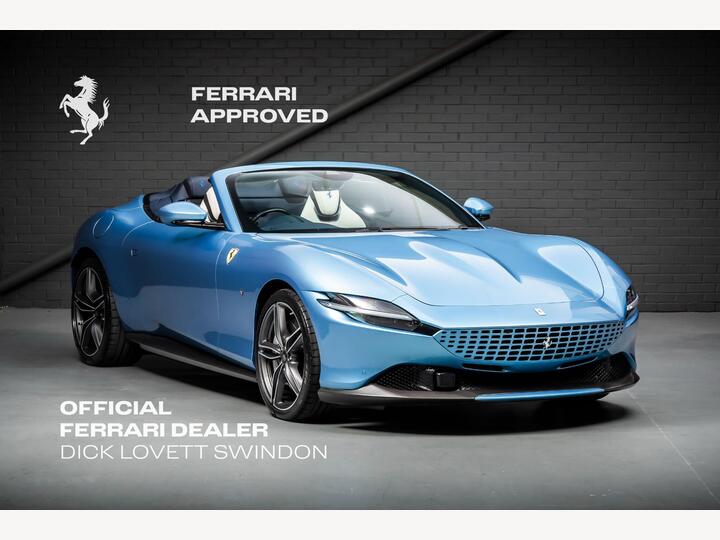Ferrari Roma 3.8T V8 Spider F1 DCT Euro 6 (s/s) 2dr Ferrari Roma 3.8T V8 Spider F1 DCT Euro 6 (s/s) 2dr