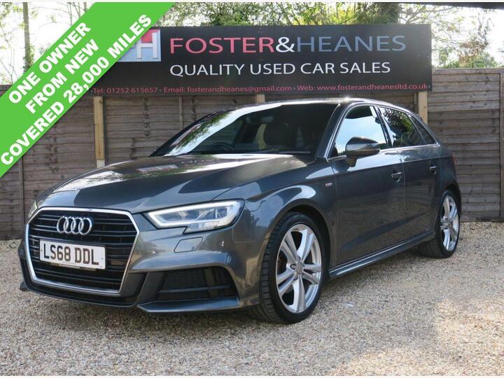 Audi A3 1.5 TFSI CoD 35 S Line Sportback Euro 6 (s/s) 5dr
