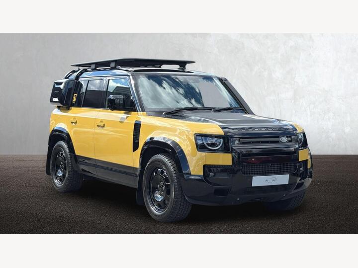 Land Rover Defender 110 3.0 D350 MHEV Trophy Edition Deep Sandglow Auto 4WD Euro 6 (s/s) 5dr