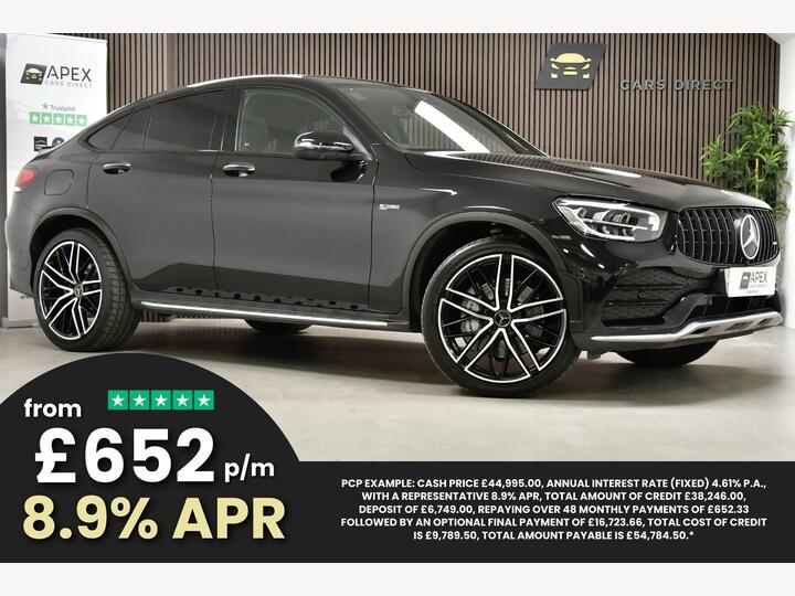 Mercedes-Benz GLC 3.0 GLC43 V6 AMG (Premium Plus) Coupe G-Tronic+ 4MATIC Euro 6 (s/s) 5dr