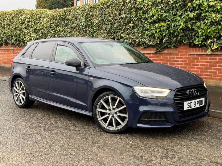 Audi A3 2.0 TFSI Black Edition Sportback S Tronic Quattro Euro 6 (s/s) 5dr