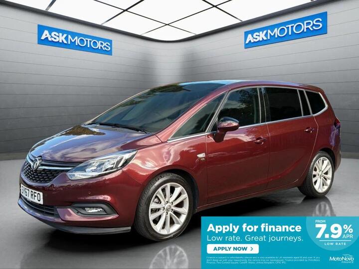 Vauxhall ZAFIRA TOURER 1.4i Turbo Elite Nav Euro 6 5dr