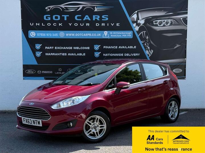 Ford Fiesta 1.0T EcoBoost Zetec Euro 5 (s/s) 5dr