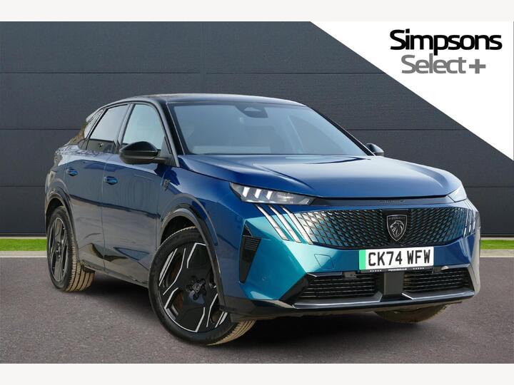 Peugeot 3008 73kWh GT Auto 5dr