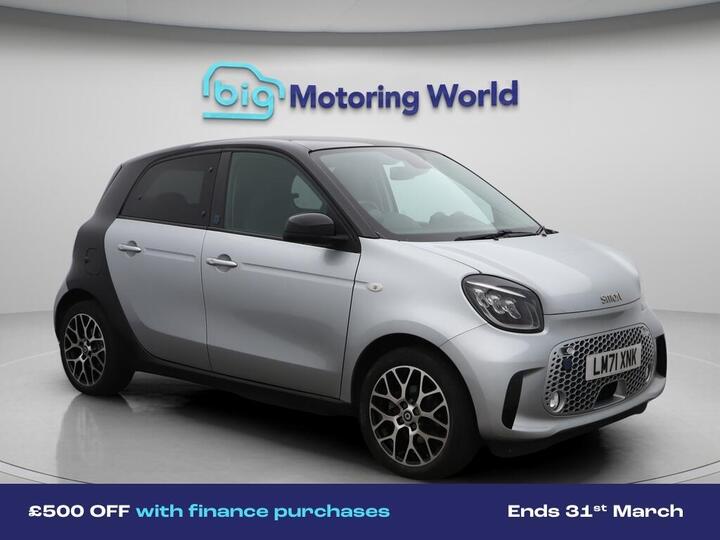 Smart Forfour 17.6kWh Exclusive Auto 5dr (22kW Charger)