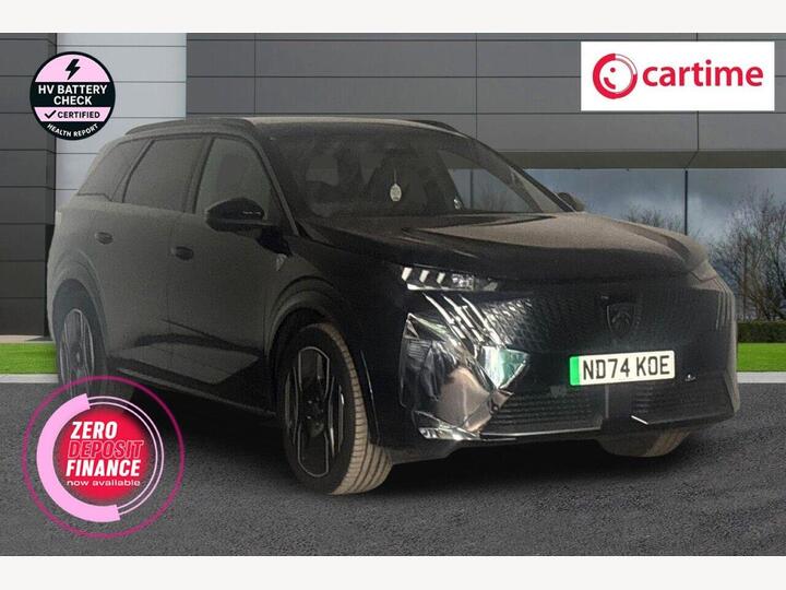 Peugeot E-5008 73kWh GT Auto 5dr (11kW Charger)