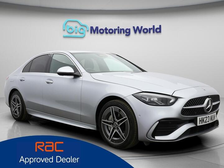 Mercedes-Benz C Class 2.0 C300e 25.4kWh AMG Line G-Tronic+ Euro 6 (s/s) 4dr