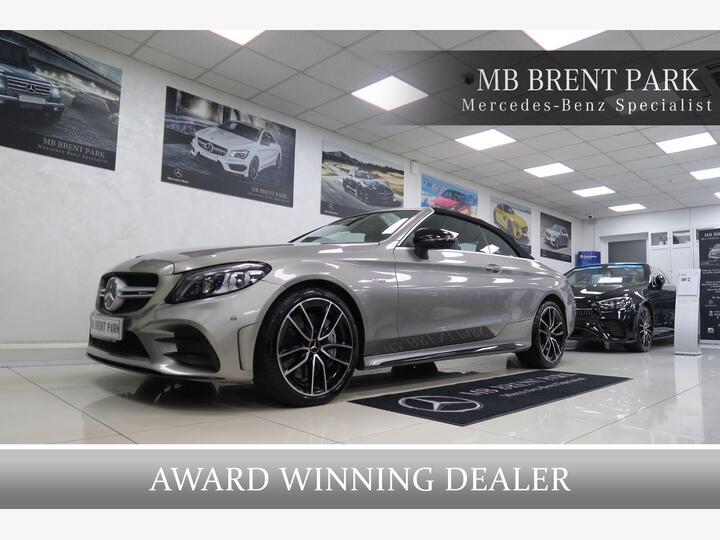 Mercedes-Benz C Class 3.0 C43 V6 AMG Night Edition (Premium Plus) Cabriolet G-Tronic+ 4MATIC Euro 6 (s/s) 2dr
