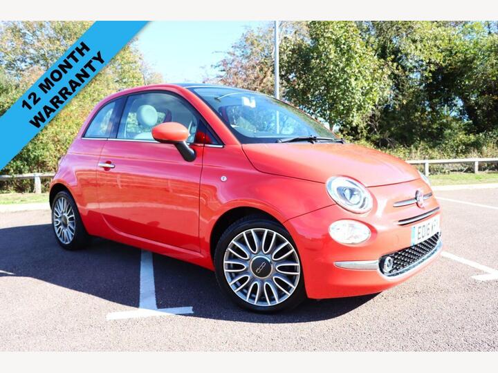 Fiat 500 0.9 TwinAir Lounge Euro 6 (s/s) 3dr