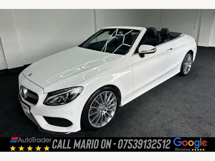 Mercedes-Benz C CLASS 2.0 C200 AMG Line Cabriolet G-Tronic+ Euro 6 (s/s) 2dr