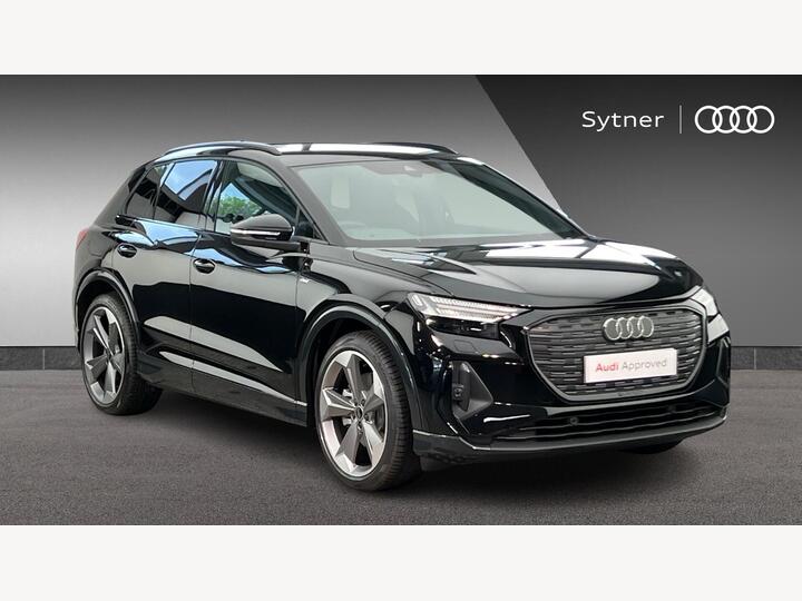 Audi Q4 E-tron 40 Black Edition Auto 5dr 63kWh Audi Q4 E-tron 40 Black Edition Auto 5dr 63kWh