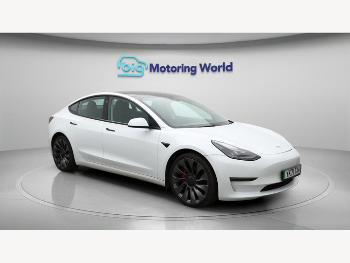 Tesla Model 3 (Dual Motor) Performance Auto 4WDE 4dr (Performance Upgrade)