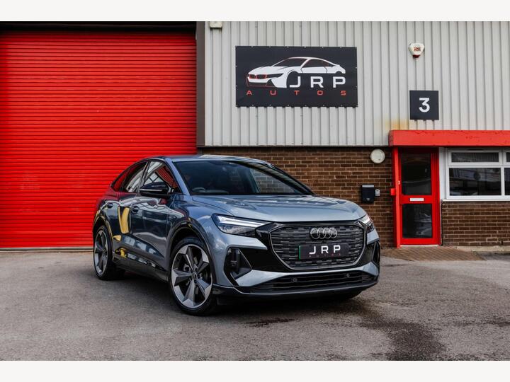 Audi Q4 E-tron 40 Black Edition Sportback Auto 5dr 82kWh Audi Q4 E-tron 40 Black Edition Sportback Auto 5dr 82kWh