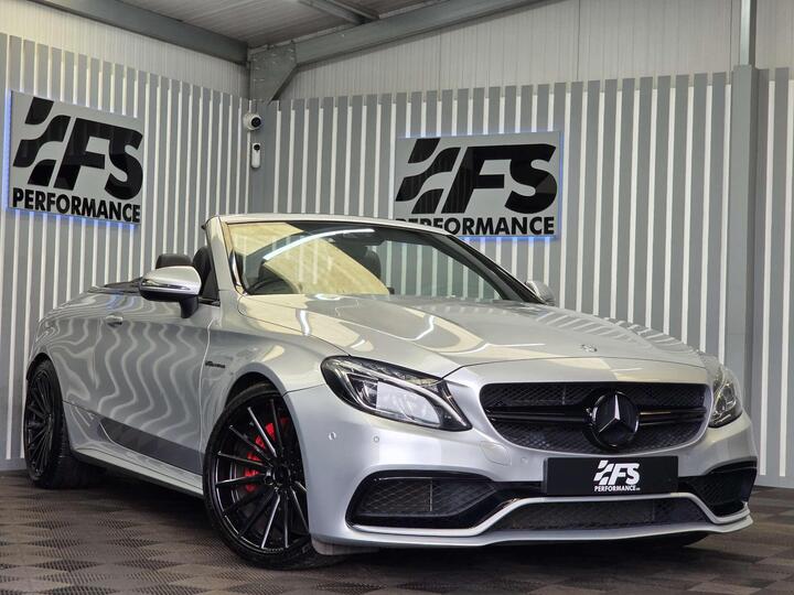 Mercedes-Benz C Class 4.0 C63 V8 BiTurbo AMG S (Premium) Cabriolet SpdS MCT Euro 6 (s/s) 2dr Mercedes-Benz C Class 4.0 C63 V8 BiTurbo AMG S (Premium) Cabriolet SpdS MCT Euro 6 (s/s) 2dr