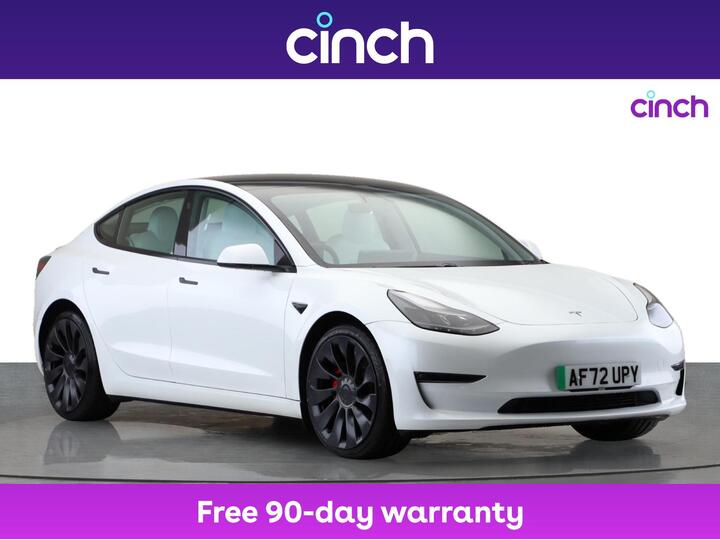 Tesla Model 3 (Dual Motor) Performance Auto 4WDE 4dr (Performance Upgrade)