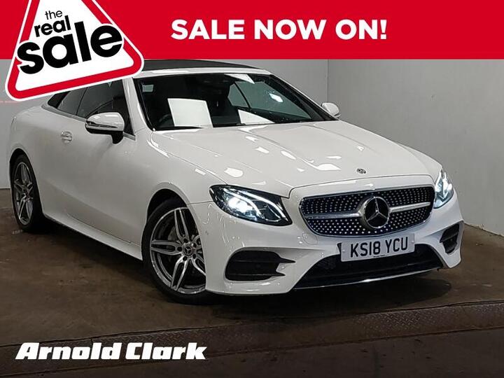 Mercedes-Benz E Class 2.0 E220d AMG Line (Premium) Cabriolet G-Tronic+ Euro 6 (s/s) 2dr
