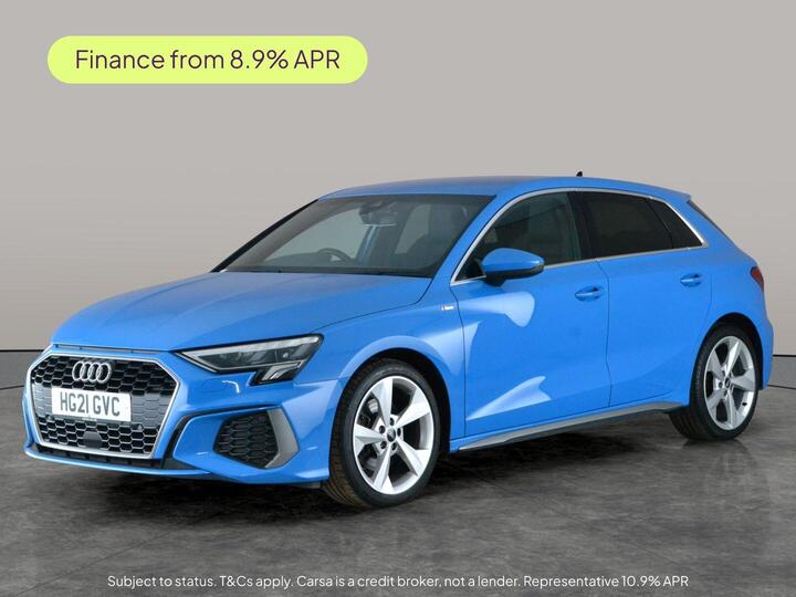 Audi A3 1.0 TFSI 30 S Line Sportback Euro 6 (s/s) 5dr